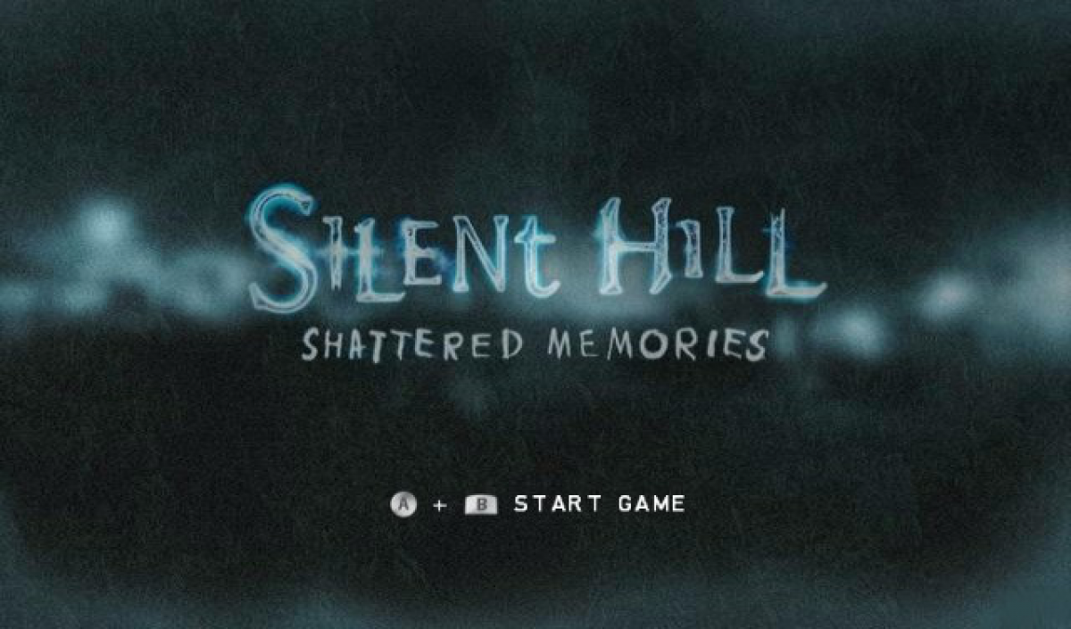 Silent Hill: Shattered Memories – Nintendo Wii (Wii) psychological horror adventure survival video game title screen
