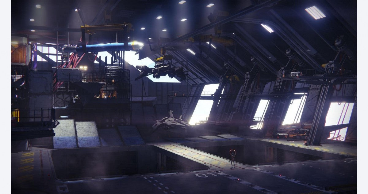 Destiny gameplay for Xbox 360 (X360) sci-fi first-person shooter MMO video game