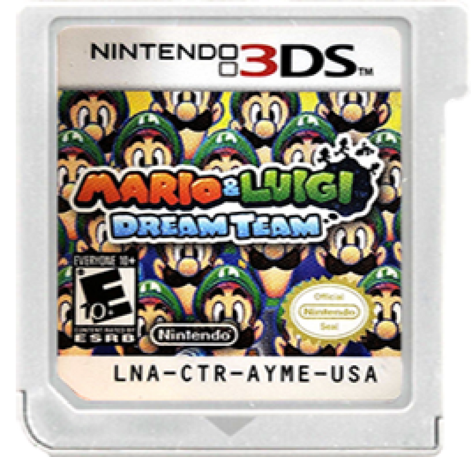 Mario & Luigi: Dream Team cartridge for Nintendo 3DS (3DS) role-playing video game