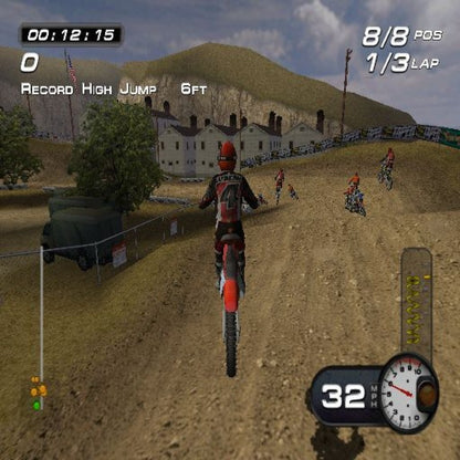 MX Superfly – PlayStation 2 (PS2) motocross racing video game gameplay