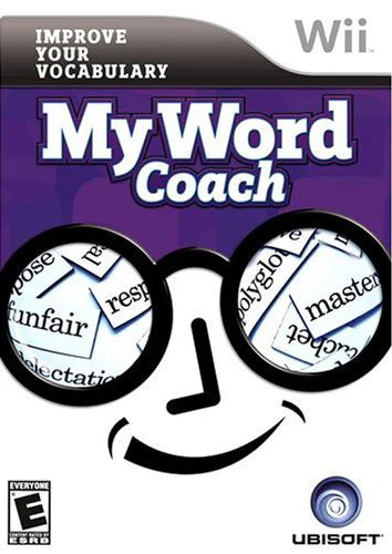 My Word Coach cover art for Nintendo Wii (Wii) video game