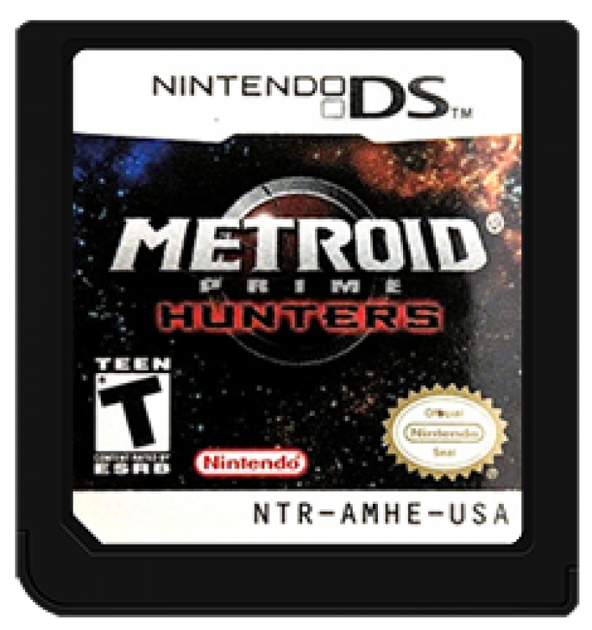 Metroid Prime: Hunters cartridge for Nintendo DS (DS) first-person shooter sci-fi action video game
