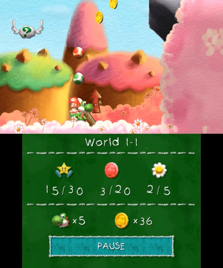 Yoshi's New Island gameplay for Nintendo 3DS (3DS) platformer video game