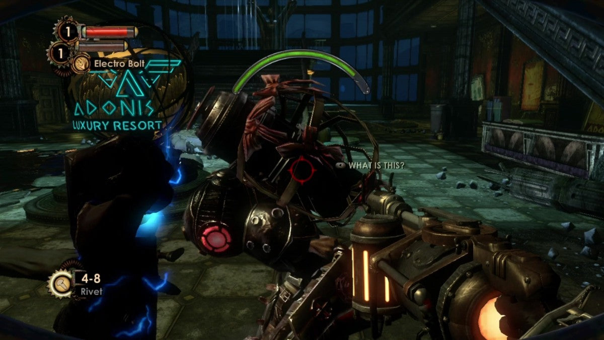 BioShock 2 [Platinum Hits] gameplay for Xbox 360 (X360) first-person shooter video game