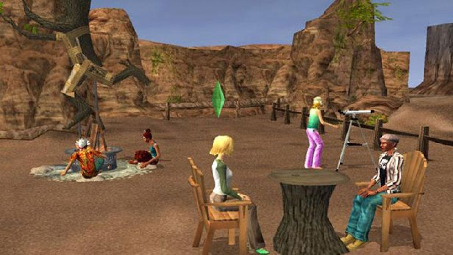 The Sims 2 PS2 PlayStation 2 life simulation game sandbox gameplay character creation social simulation open ended gameplay retro video game gameplay