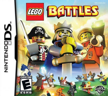 LEGO Battles cover art for Nintendo DS (DS) strategy action adventure video game
