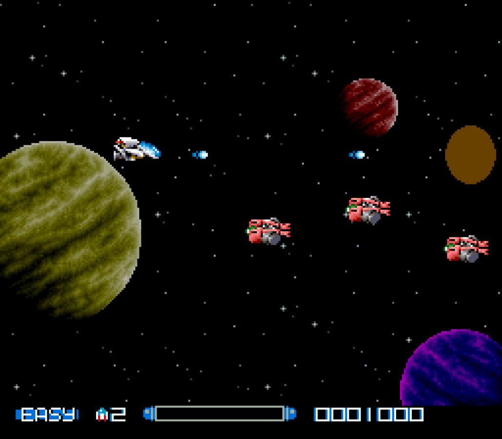 Super R-Type gameplay image for Super Nintendo Entertainment System (SNES) retro video game