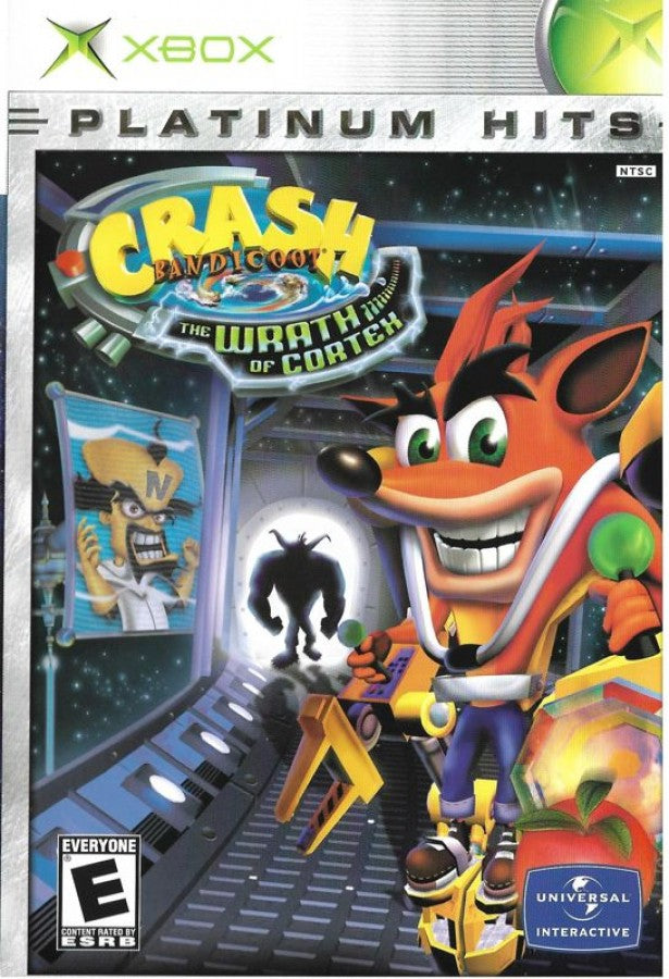 Crash Bandicoot: The Wrath of Cortex [Platinum Hits] action adventure game cover art