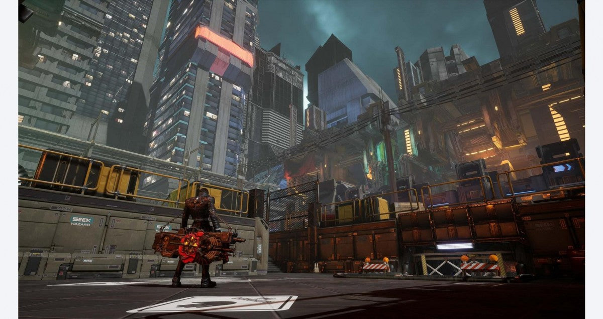 Gungrave G.O.R.E. gameplay for Xbox One (XONE) third-person action shooter video game