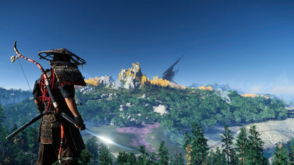 Ghost of Tsushima Director’s Cut for PS5 featuring enhanced open-world samurai action and cinematic storytelling gameplay