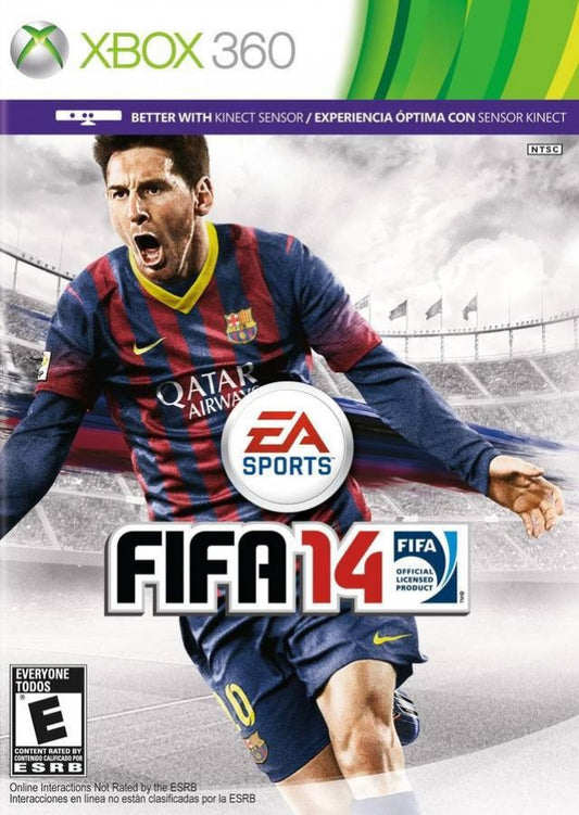 FIFA 14 cover art for Xbox 360 (X360) video game