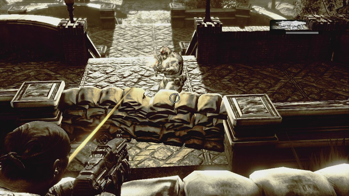 Gears of War 3 gameplay for Xbox 360 (X360) video game