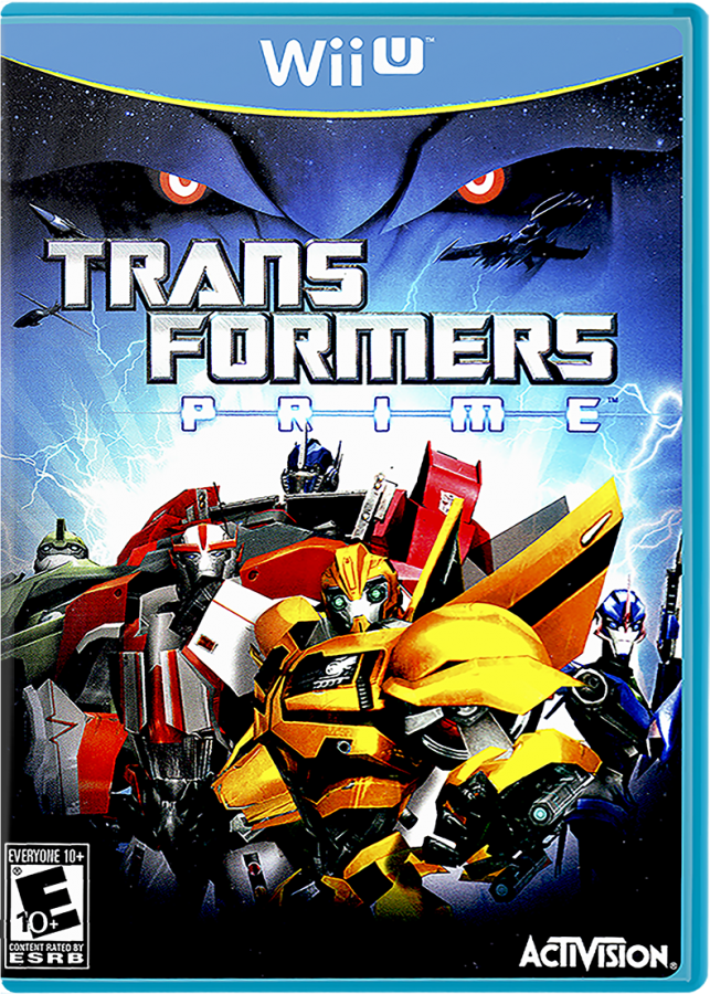 Transformers Prime cover art for Nintendo Wii U (WiiU) video game