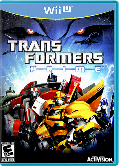 Transformers Prime cover art for Nintendo Wii U (WiiU) video game