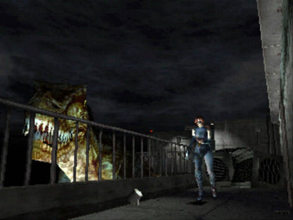 Dino Crisis with Demo Disc PlayStation PS1 for survival horror video game fans featuring dinosaur survival gameplay intense action cinematic storytelling puzzle solving resource management terrifying encounters classic Capcom horror adventure bonus demo disc collectible gaming appeal gameplay