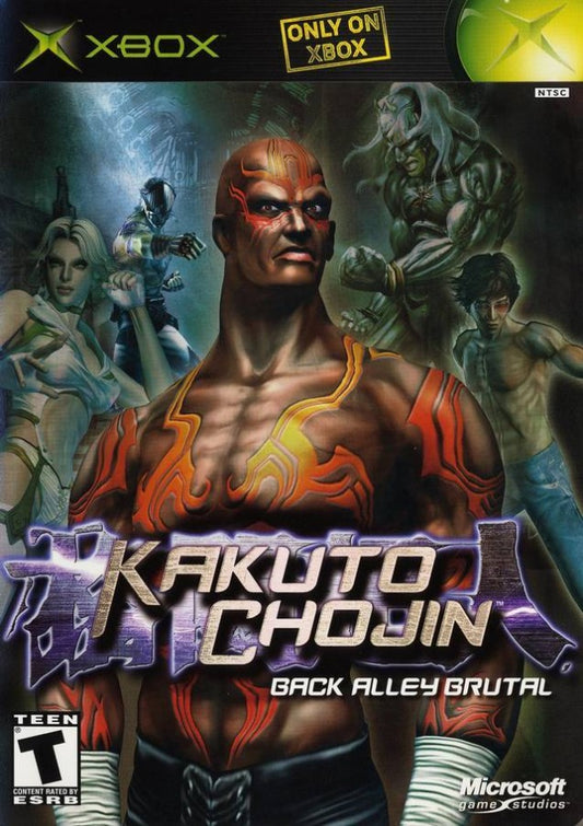 Kakuto Chojin: Back Alley Brutal cover art for Xbox (XBOX) video game