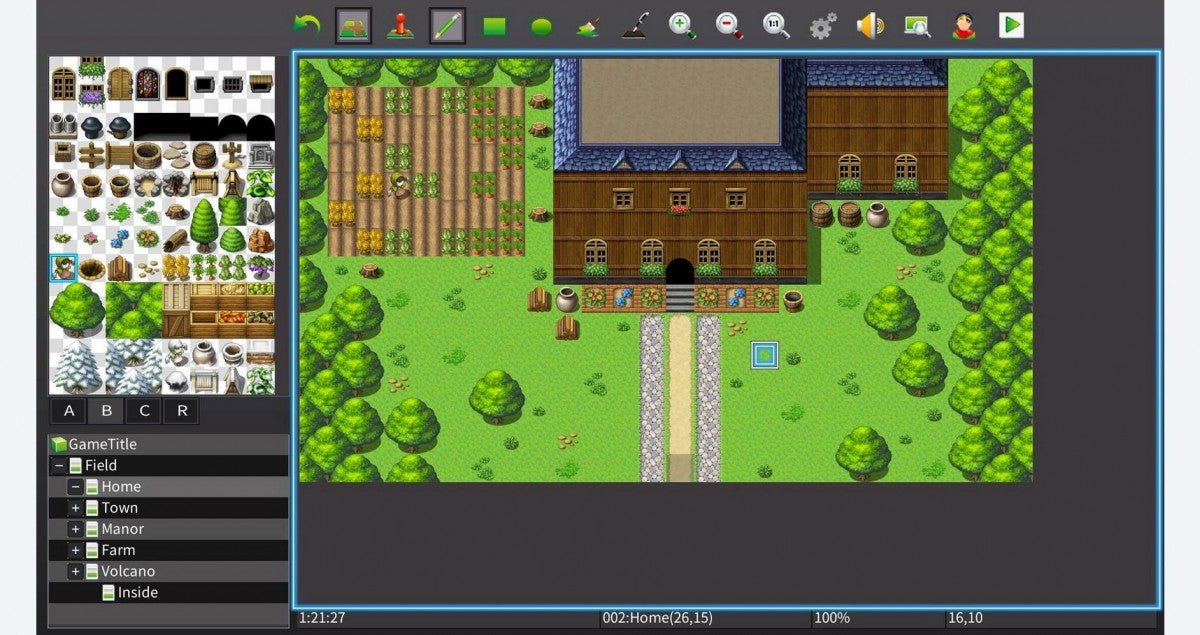 RPG Maker MV – PlayStation 4 (PS4) video game gameplay, role-playing simulation title