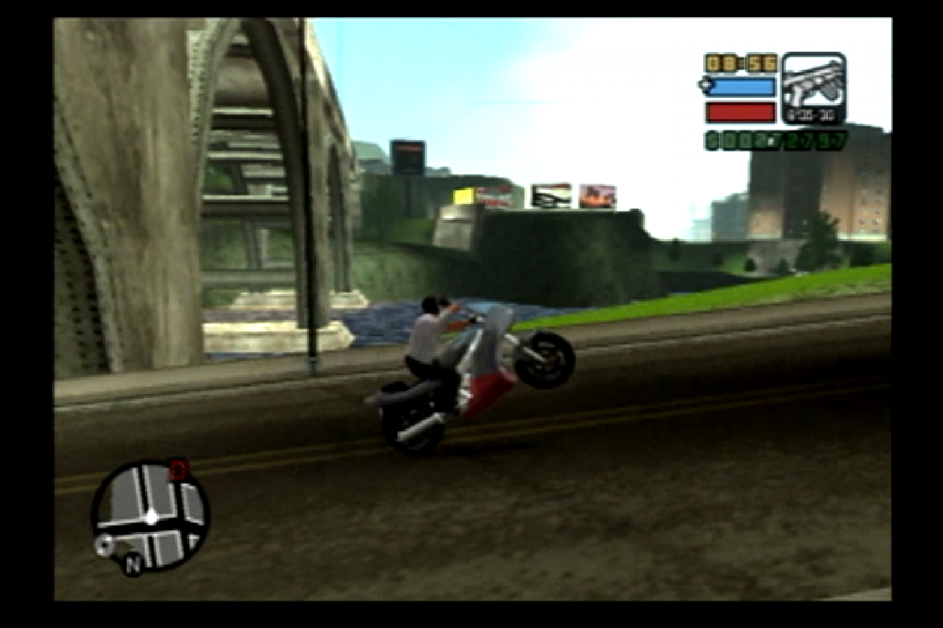 Grand Theft Auto: Liberty City Stories gameplay for PlayStation 2 (PS2) video game