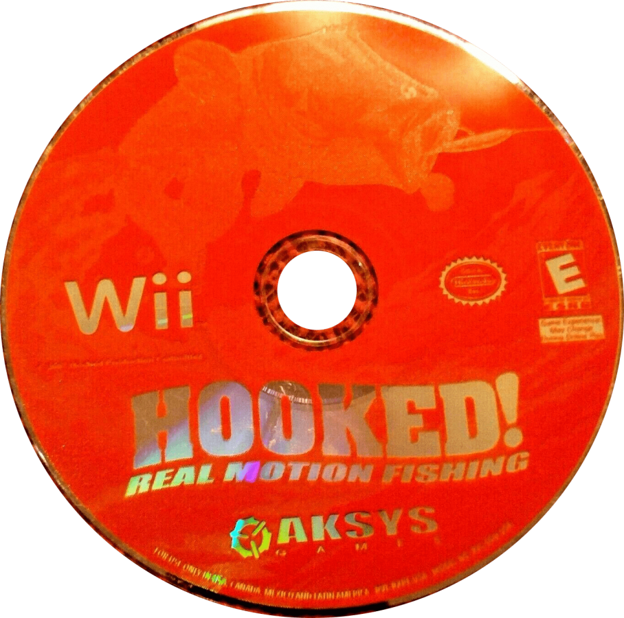 Hooked! Real Motion Fishing – Nintendo Wii (Wii) fishing simulation sports disc for video game