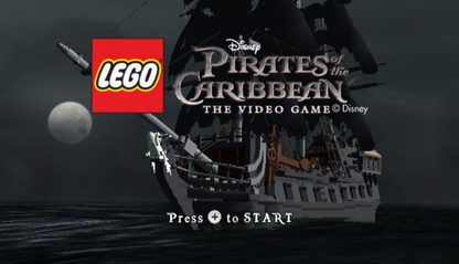 LEGO Pirates of the Caribbean: The Video Game – Nintendo Wii (Wii) action-adventure platformer video game title screen