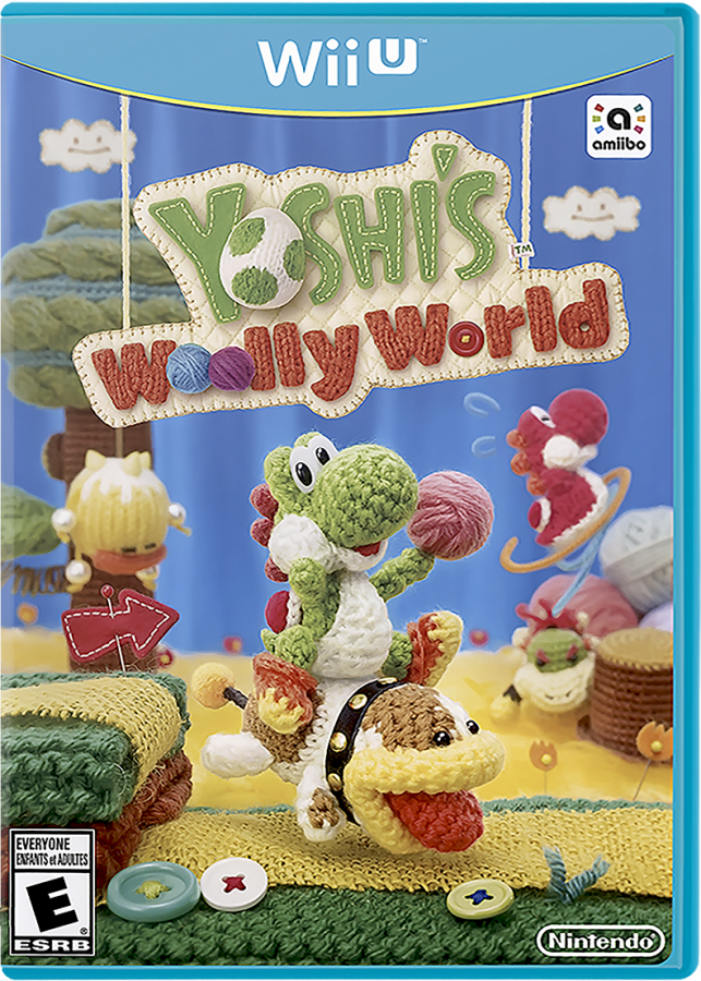 Yoshi's Woolly World cover art for Nintendo Wii U (WiiU) video game