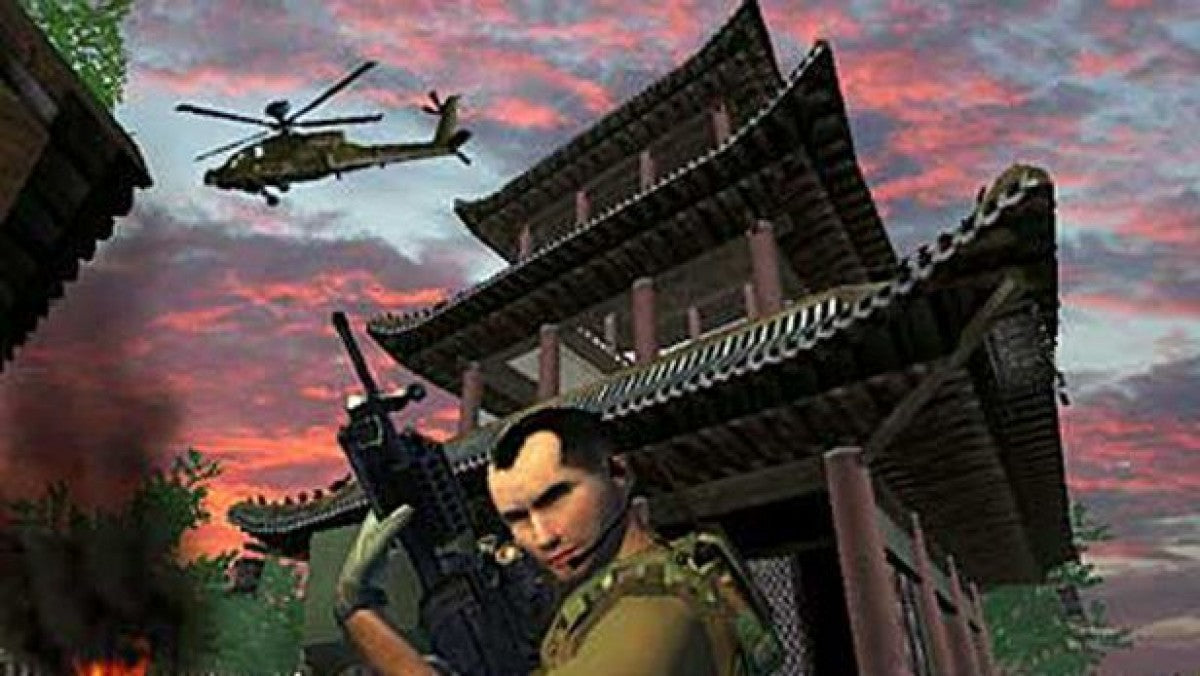 Tom Clancy's Ghost Recon 2 [Greatest Hits] – PlayStation 2 (PS2) video game gameplay, tactical shooter.