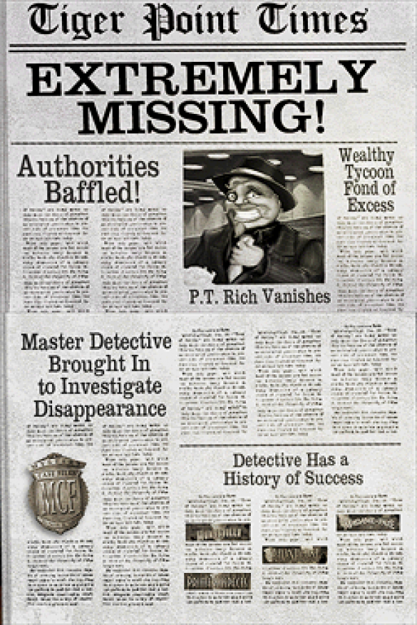 Mystery Case Files MillionHeir Nintendo DS video game, hidden object puzzle gameplay, mystery investigation, handheld console title gameplay screenshot