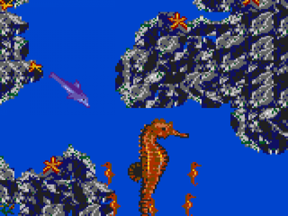 Ecco: The Tides of Time gameplay for Sega Game Gear (GG) video game