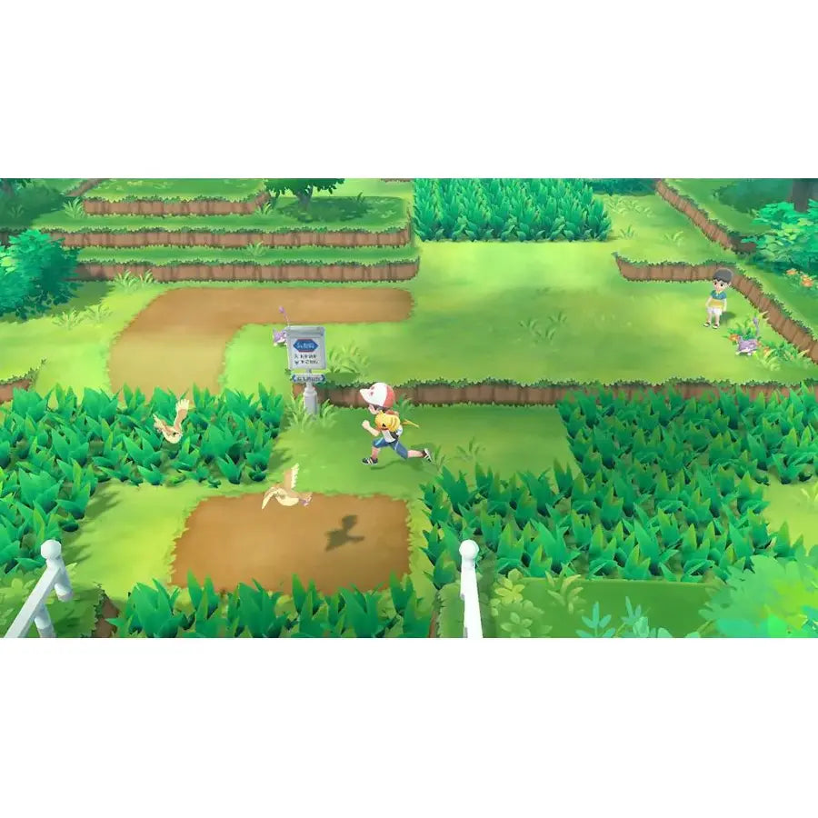 Pokemon Lets Go Pikachu gameplay image Nintendo Switch NS video game