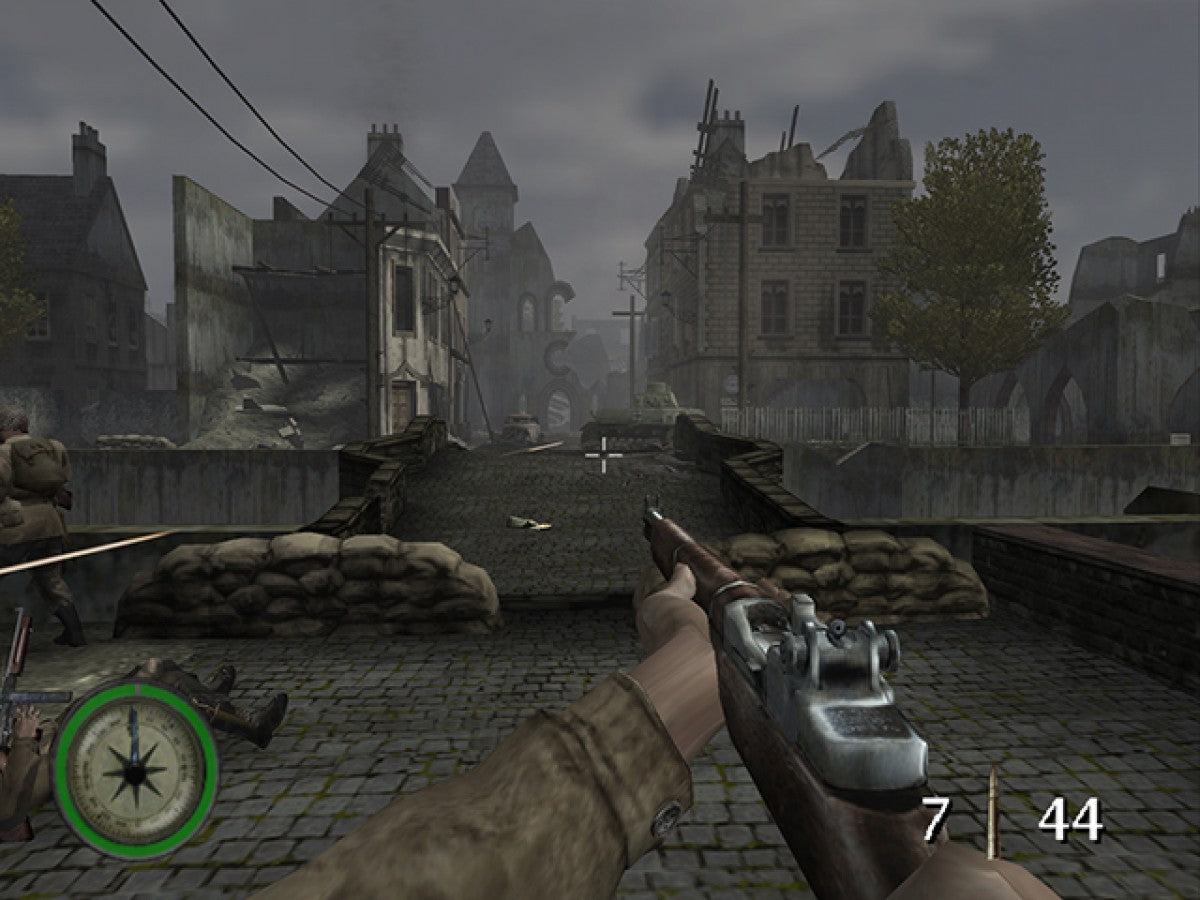 Medal of Honor: Frontline [Greatest Hits] gameplay for PlayStation 2 (PS2) video game