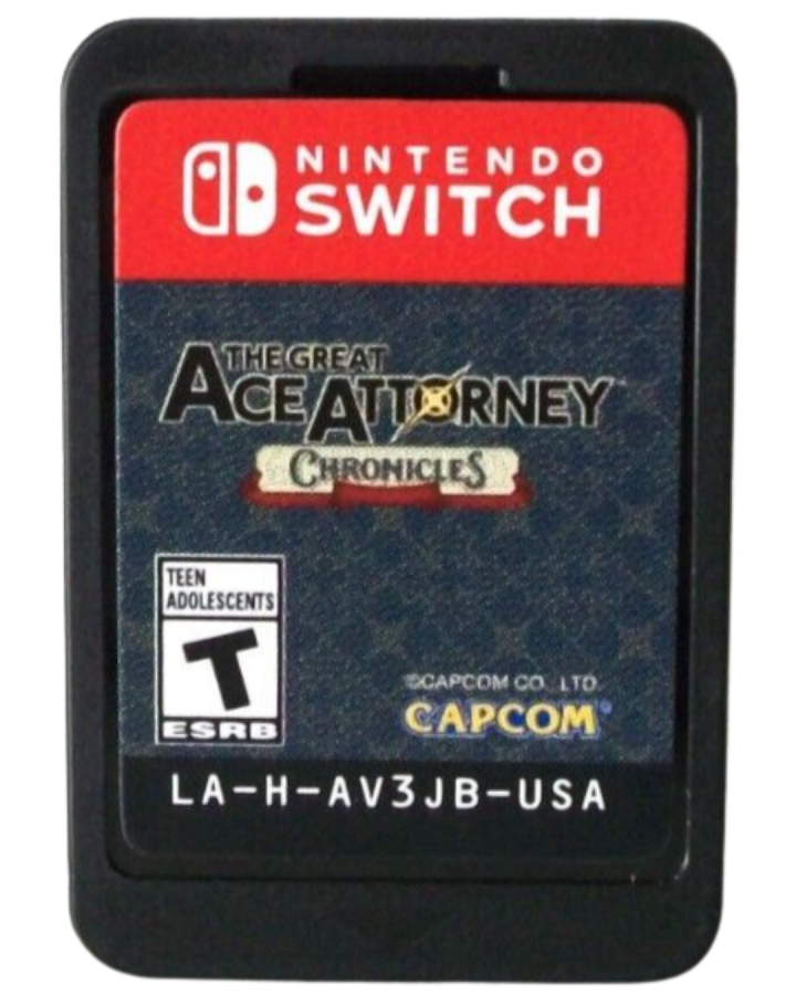 Great Ace Attorney: Chronicles – Nintendo Switch (NS) cartridge for visual novel video game