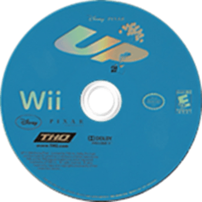 Disney Pixar Up Nintendo Wii for action adventure video game fans featuring Carl Fredricksen and Russell colorful environments platforming challenges balloon powered exploration puzzle solving cooperative multiplayer motion controls and family friendly gameplay collectible gaming appeal disc