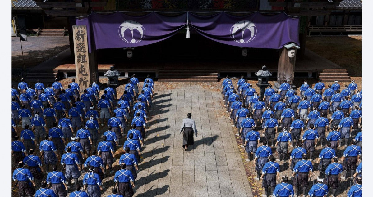 Like a Dragon: Ishin! – PlayStation 4 (PS4) video game gameplay, action-adventure RPG.