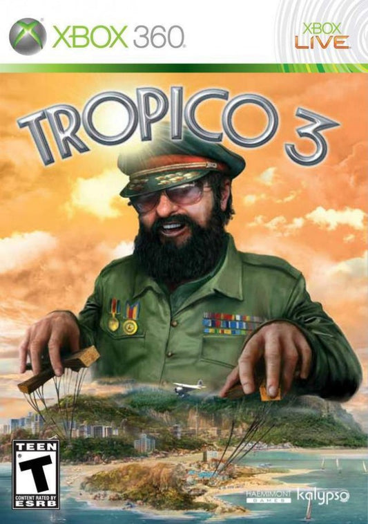 Tropico 3 cover art for Xbox 360 (X360) video game