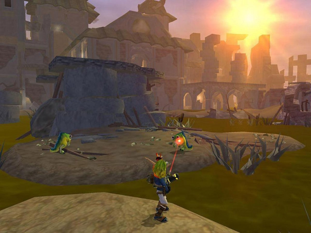 Jak II gameplay for PlayStation 2 (PS2) video game