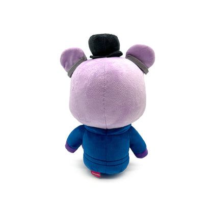 FNAF Ruined Helpi 9 Inch Plush inspired design featuring collectible Five Nights at Freddy’s character plush aesthetic damaged security mascot styling eerie horror game theme soft detailed craftsmanship spooky survival horror collectible and display presentation back 