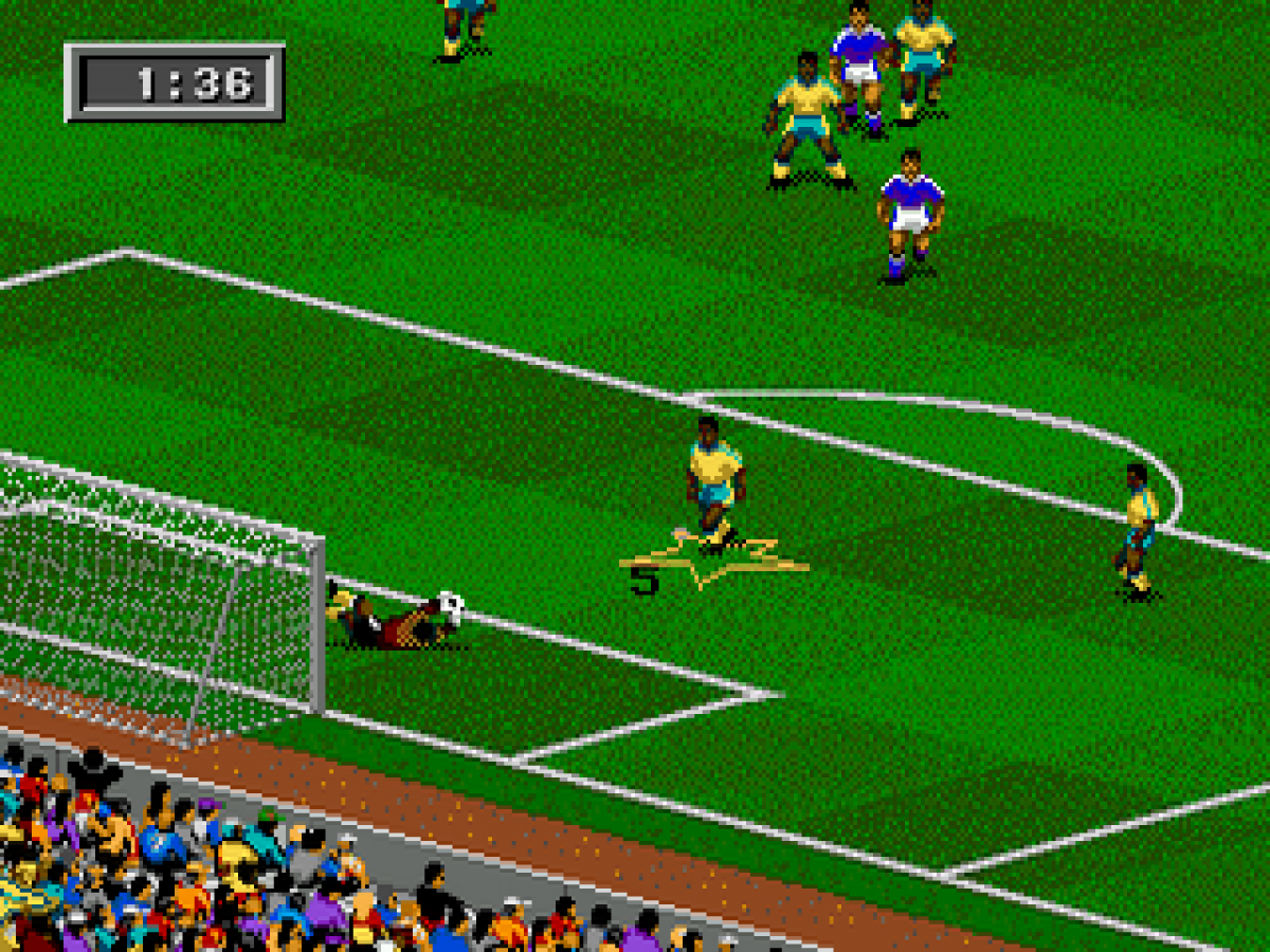 FIFA 95 gameplay for Sega Genesis (GEN) video game