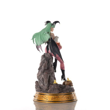 Morrigan Aensland 10" Statue – Figure. Back view of figure at angle