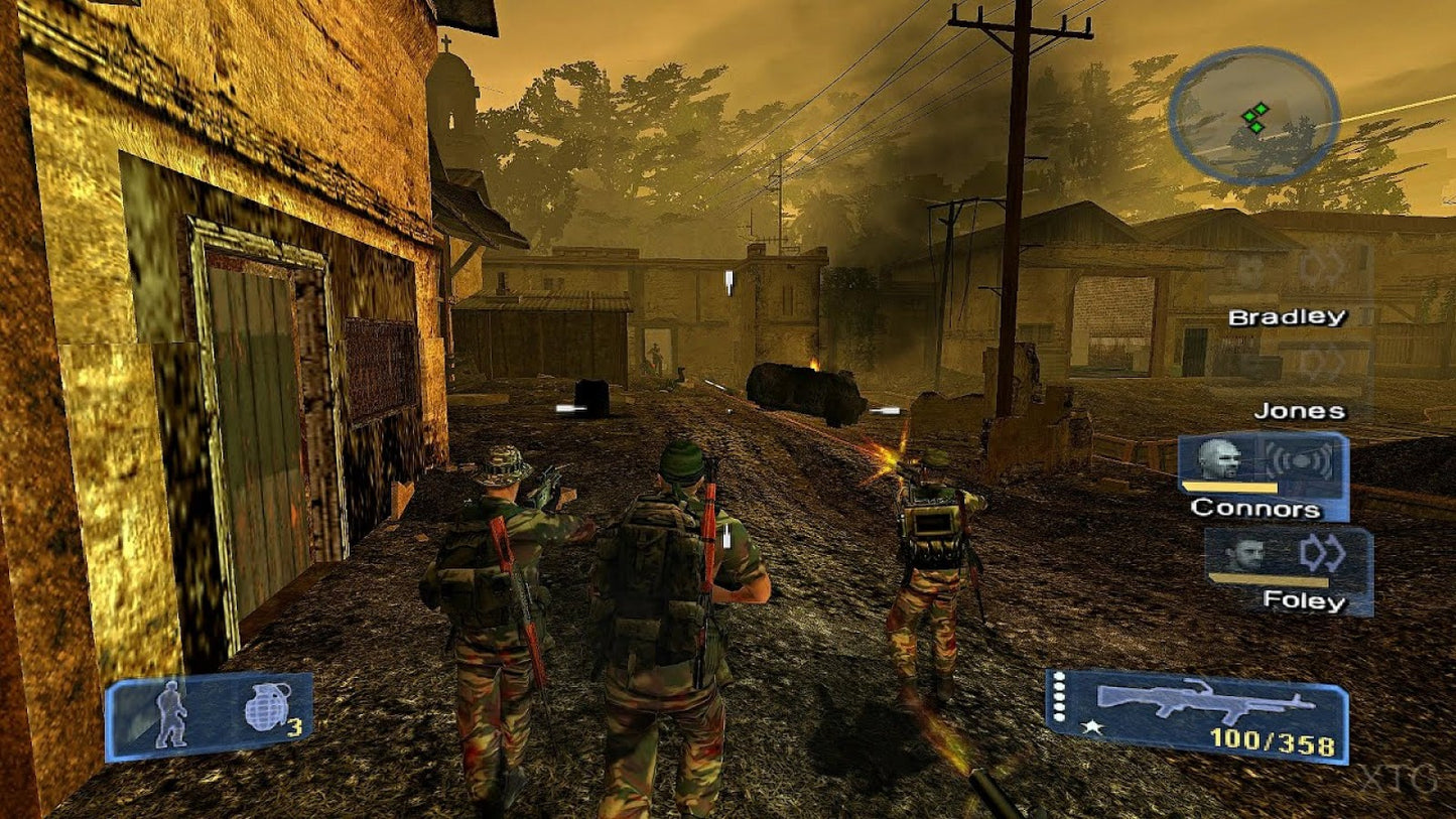 Conflict Global Terror PlayStation 2 PS2 for tactical shooter video game fans featuring squad based military combat strategic mission objectives realistic modern warfare weapon selection cooperative gameplay international counterterrorism operations intense battlefield action immersive campaign collectible gaming appeal gameplay