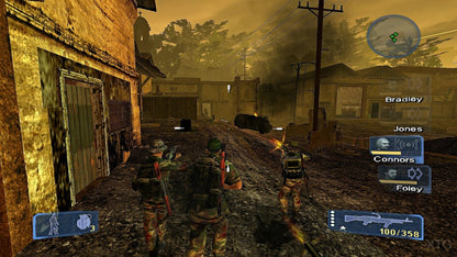 Conflict Global Terror PlayStation 2 PS2 for tactical shooter video game fans featuring squad based military combat strategic mission objectives realistic modern warfare weapon selection cooperative gameplay international counterterrorism operations intense battlefield action immersive campaign collectible gaming appeal gameplay