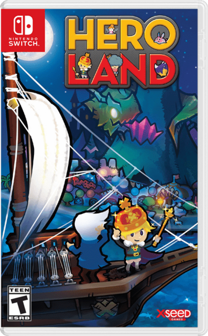 Heroland cover art for Nintendo Switch NS video game