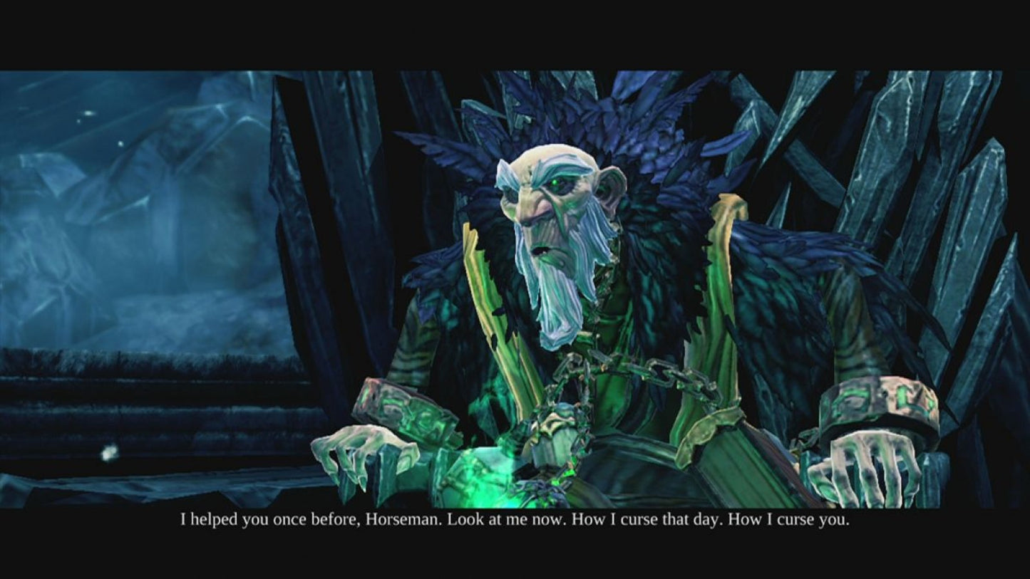 Darksiders II Limited Edition Xbox 360 action-adventure game featuring mythic hack-and-slash combat open world exploration dual weapon combos puzzle solving RPG progression deep storyline and exclusive bonus content (such as artbook, soundtrack, and special packaging) included in the Limited Edition version by Darksiders II gameplay