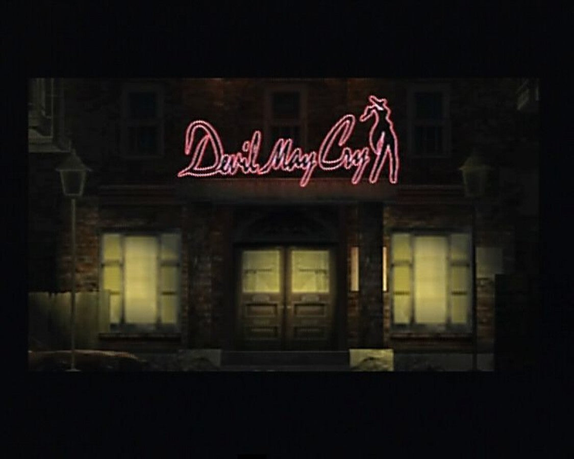 Devil May Cry [Greatest Hits] gameplay for PlayStation 2 (PS2) action-adventure hack-and-slash video game