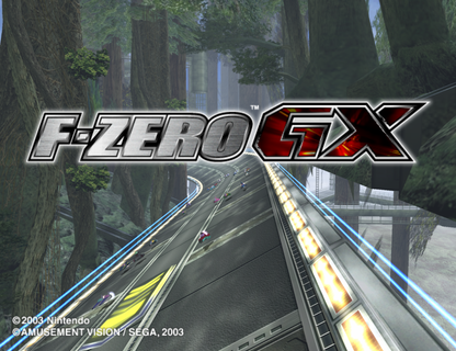 F-Zero GX Player’s Choice GameCube game featuring high-speed futuristic racing, challenging tracks, and intense competitive gameplay