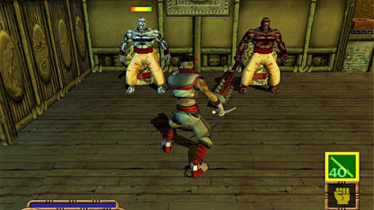 Godaai Elemental Force PS2 Sony PlayStation 2 action adventure fantasy RPG elemental powers fire water earth air combat magic based gameplay dungeon exploration boss battles retro gaming PlayStation 2 software video game title gameplay