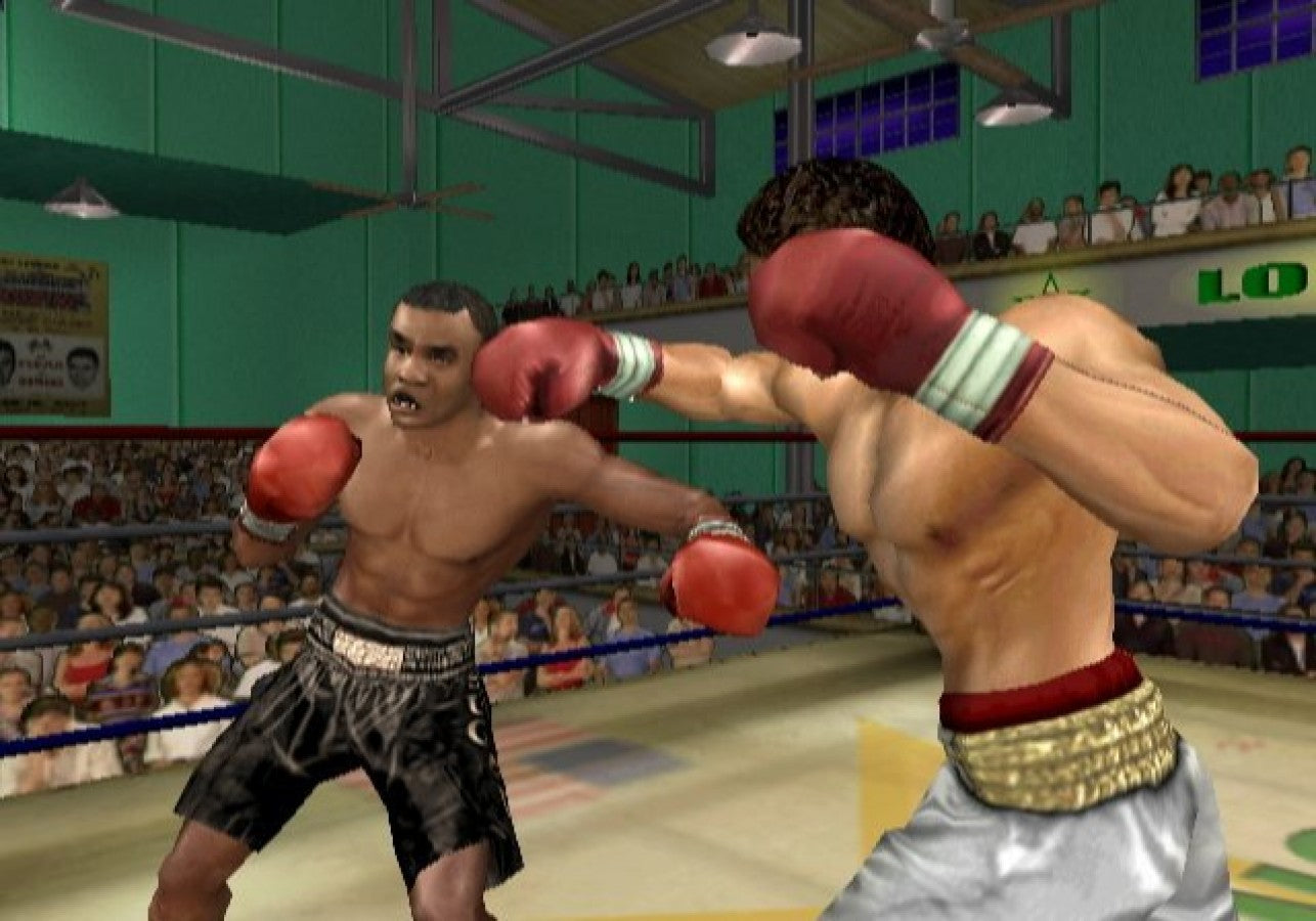Knockout Kings 2003 GameCube boxing sports video game EA Sports boxing simulation professional fighters career mode championship bouts realistic punches training mode retro Nintendo GameCube game disc classic sports title boxing gameplay ring combat arcade simulation gameplay 