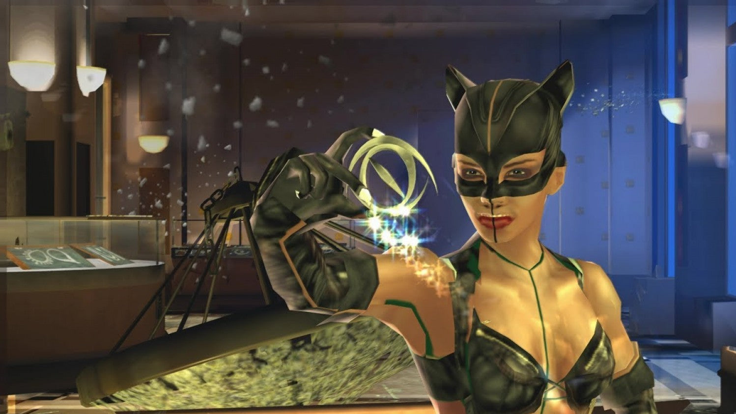 Catwoman for PlayStation 2 with superhero action-adventure and stealth gameplay theme gameplay