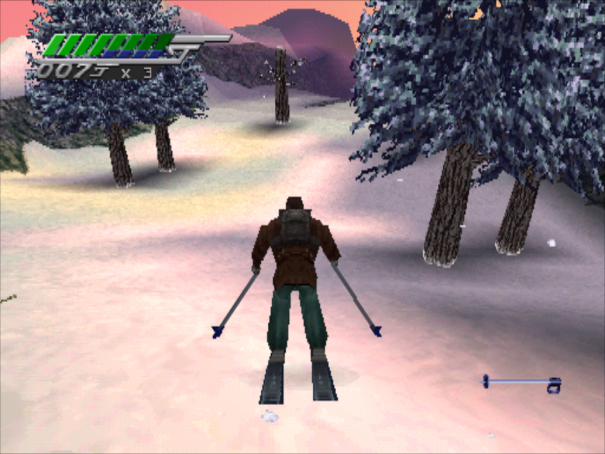007: Tomorrow Never Dies — PlayStation 1 (PS1) is an action-adventure game based on the James Bond film featuring stealth, driving, and shooting gameplay
