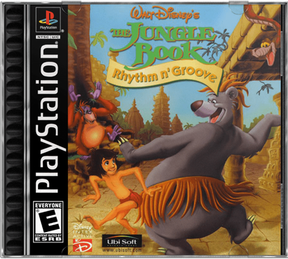 Jungle Book: Rhythm n Groove – PlayStation 1 (PS1) front cover art
