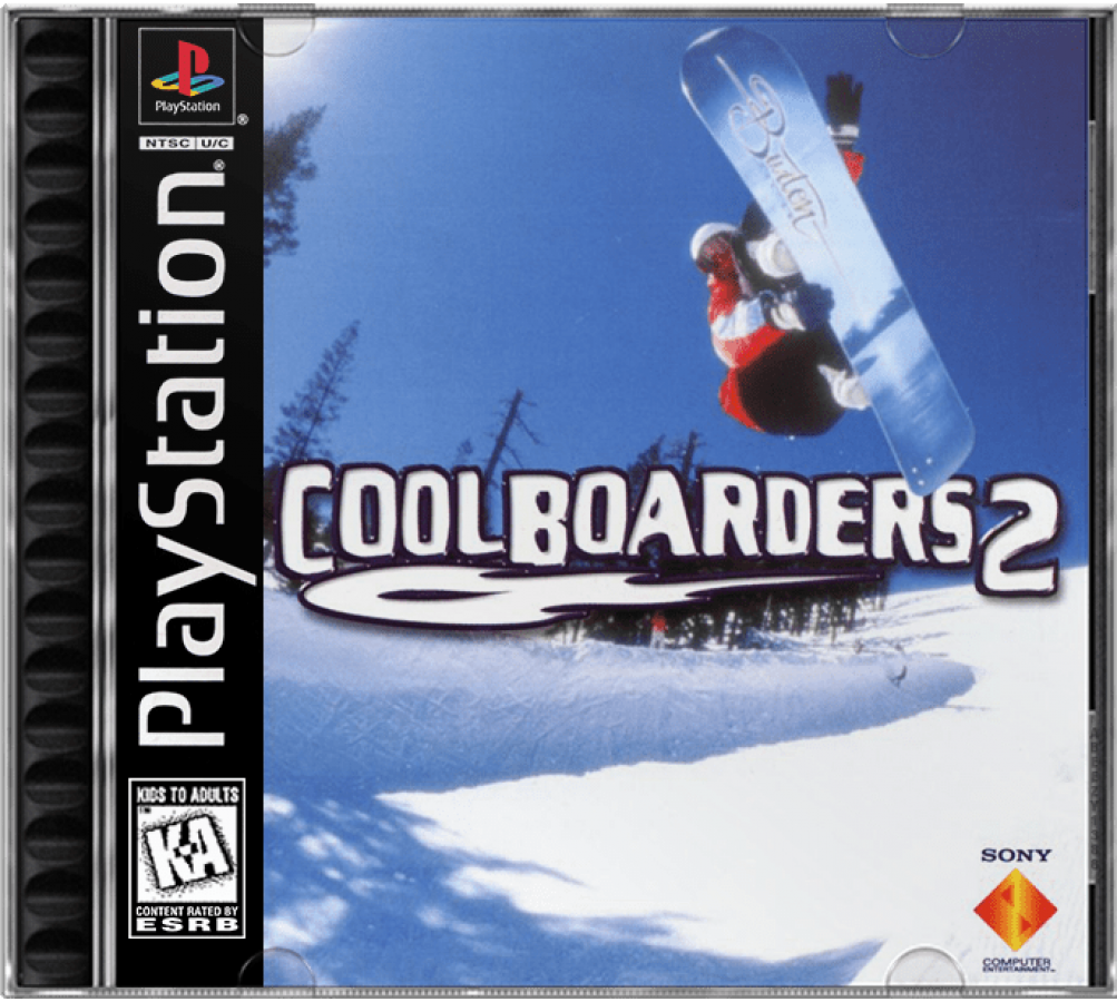 Cool Boarders 2 cover art for PlayStation 1 (PS1) video game